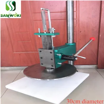 

Manual 30cm pita pizza Dough Pressing machine Pizza Dough Flatten Pressing machine Dough Roller Sheeter Chapati pressing machine