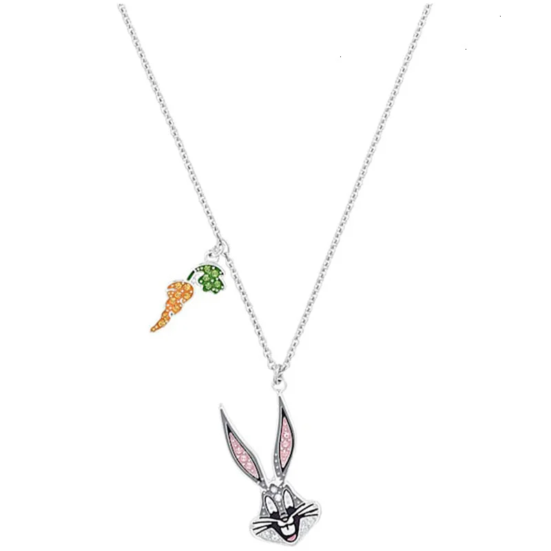 

Quality swa new adorable rabbit 8 personality this necklace mode of lack