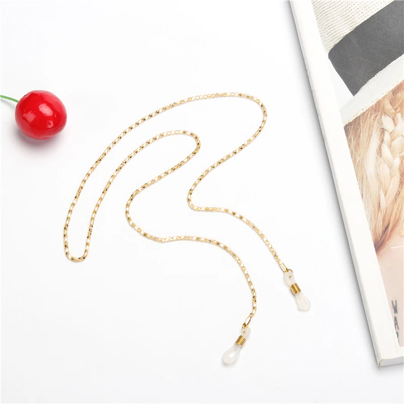 2019 металлический шнур для очков ремешок Золотая Мода мужчин и женщин цепочка