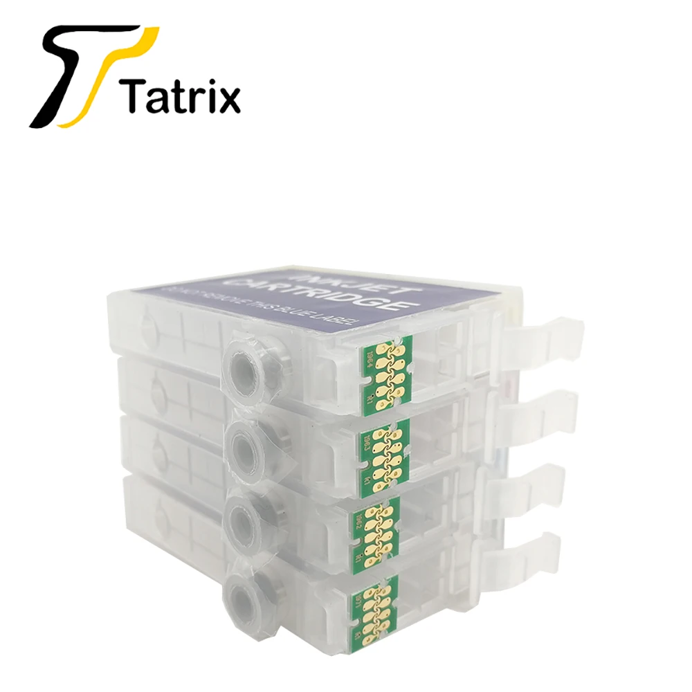 Tatrix T1971 T1961 T1951 набор чернил для заправки картриджа для принтера Epson XP-201 XP-204 XP-214 XP-401 XP-101 XP-211 XP-104 струйный принтер