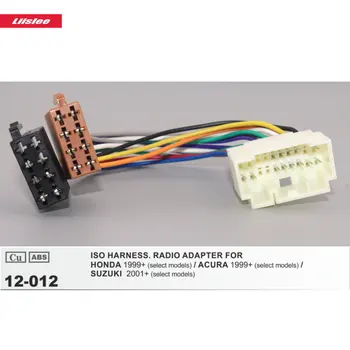 

Car CD DVD Player Wire For HONDA CR-Z/Element/Integra/Jazz Plugs Into Factory Radio Harness Wiring Cable 20 Pins DIN ISO male