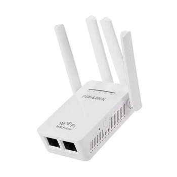 

300Mbps Wireless WIFI Router WIFI Repeater Booster Extender Home Network 802.11b/g/n RJ45 2 Ports Wilreless-N Wi-fi