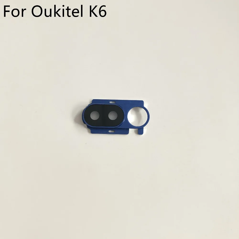 OUKITEL K6 используется объектив камеры задняя крышка для OUKITEL K6 MTK6763 Восьмиядерный 6,0 ''FHD 2160x1080 смартфон