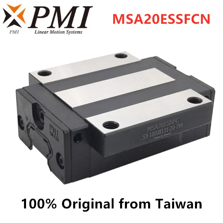 4 шт. Тайвань PMI MSA20E MSA20ESSFCN фланец линейные направляющие слайдер железнодорожные