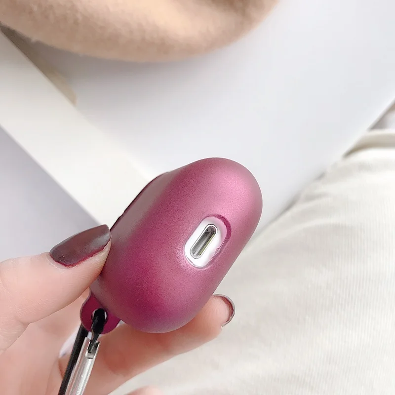 Оригинальный чехол для беспроводных Bluetooth наушников Apple Airpods 1 2 мягкий