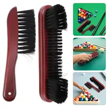 

2pcs Wooden Pool Table Brushes for Cleaning Billiards Pool Table Felt Rail Brush