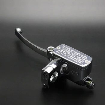 

Accessories Cylinder Motorcycle Replacement 25mm Handlebar Silver 1 pair Chrome Brake Reliable Practical Latest