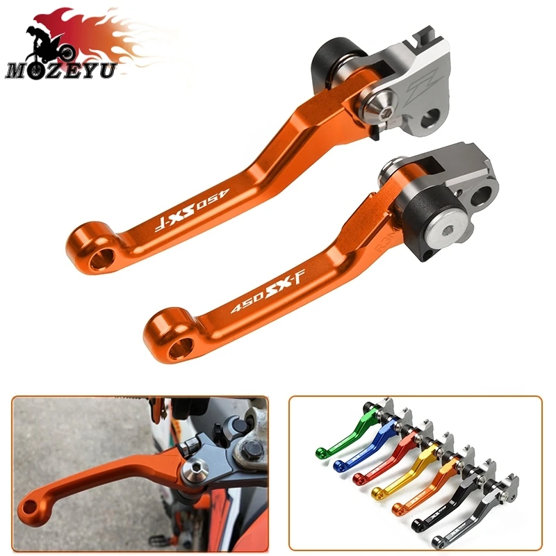 CNC Мотоцикл Байк FLEX Сводные сцепные рычаги уход за кожей лица Мотокросс для KTM 450SX-F 450 SX-F 2009-2012 2011 2010 450 SXF