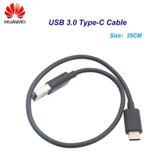 huawei 35 см USB 3,0 type C кабель для быстрой зарядки и передачи данных для huawei P9 p10 Plus mate 9 10 Pro