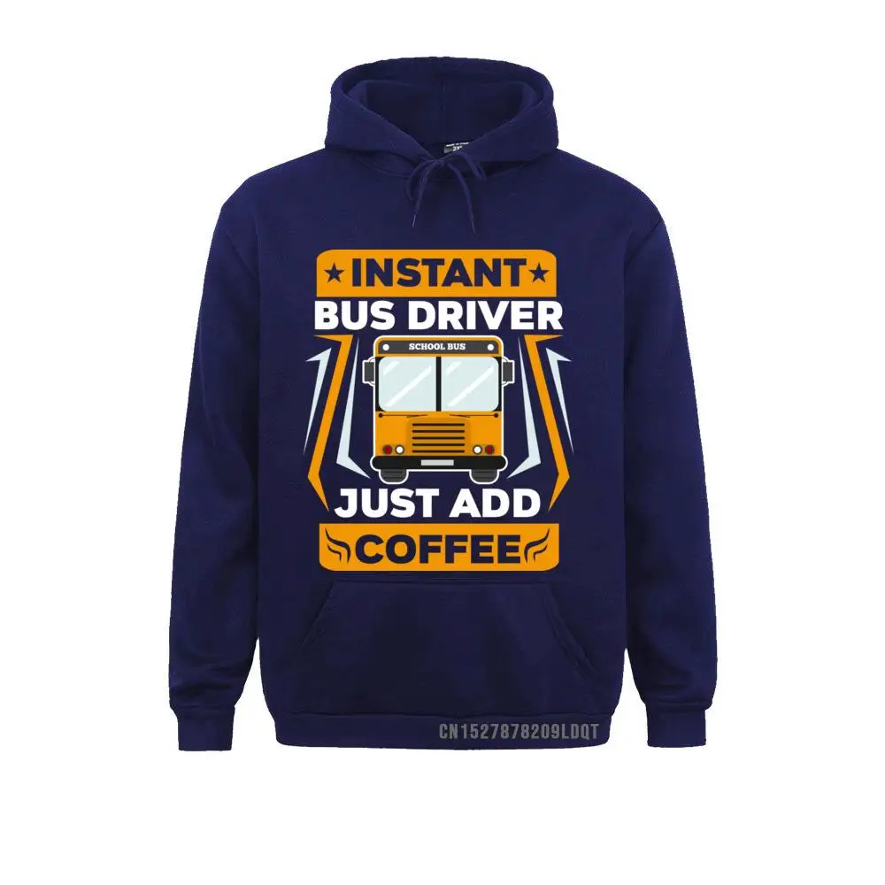 Prevalent Women Hoodies Just Add Coffee Funny School Bus Driver Pullover Hoodie__B11972 Sweatshirts Long Sleeve Hoods Street Just Add Coffee Funny School Bus Driver Pullover Hoodie__B11972navy