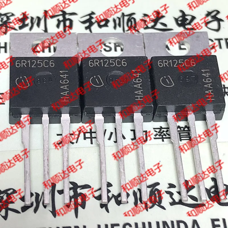 2 шт./6R125C6 IPP60R125C6-220 600V 30A