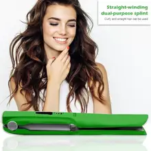 Щипцы для завивки мини Лидер продаж портативный безопасный выпрямитель для волос бигуди плоская доска USB заряженный бытовой инструмент