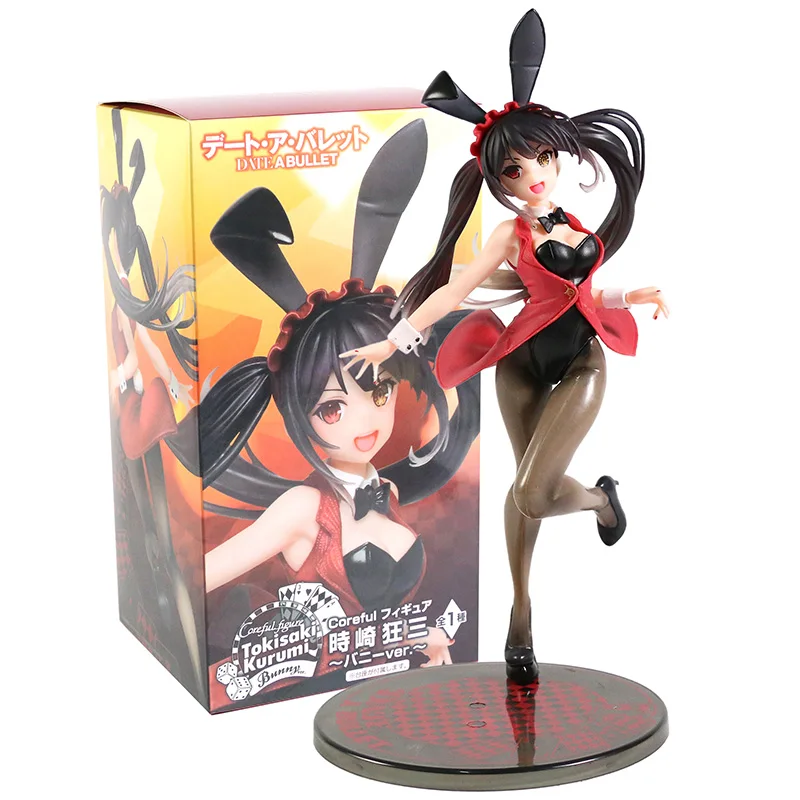 Date A Live Tokisaki Kurumi Bunny Ver. Collectible Figure Anime Sexy Beauty Model Toy | Игрушки и хобби
