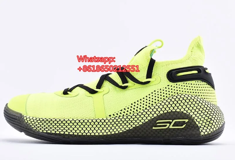 AJ3857 004 Карри 6 Баскетбольные кроссовки с высоким верхом zapatillas hombre Deportiva кроссовки с подушками Размер 40-45 - Цвет: AJ3857 004