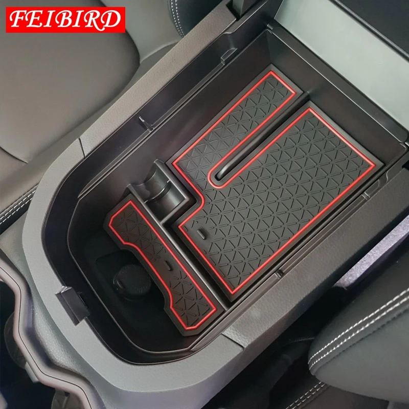 

Подходит для TOYOTA RAV4 RAV 4 2019 2020 центральный поддон для хранения подлокотник контейнер многофункциональная коробка крышка