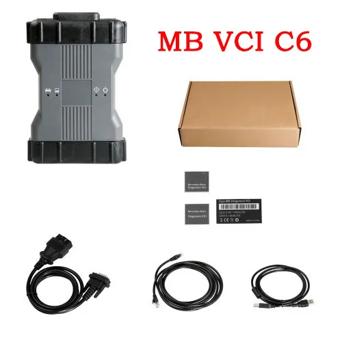 MB VCI C6 MB Star C6 Диагностика VCI SD Подключение C6 OEM DOIP Xen-Попробуйте диагностику VCI с V2019.07 программным обеспечением HDD или SSD - Цвет: MB VCI C6