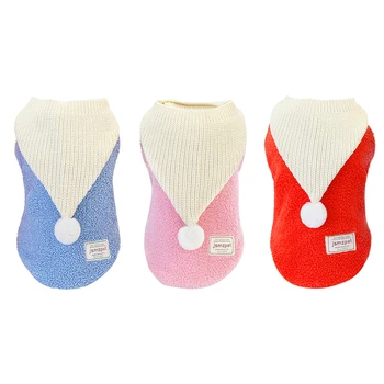 

Dog Clothes Dog Sweater Hoodie Hearts Jumper Pet Puppy Coat Jacket Warm Clothes For Dogs Cats Small Medium
