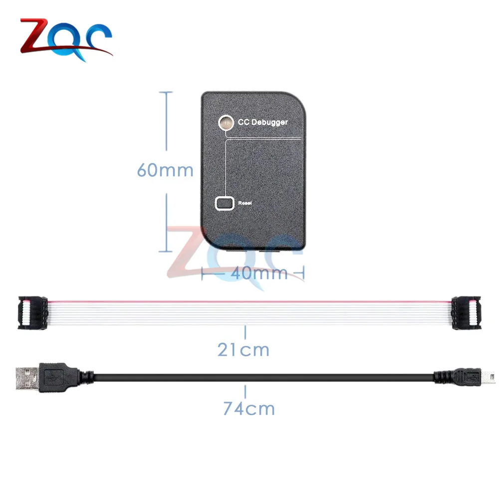 CC отладчик Bluetooth программатор симулятора ZigBee 2540 2541 2530 загрузчик отладки с кабелем