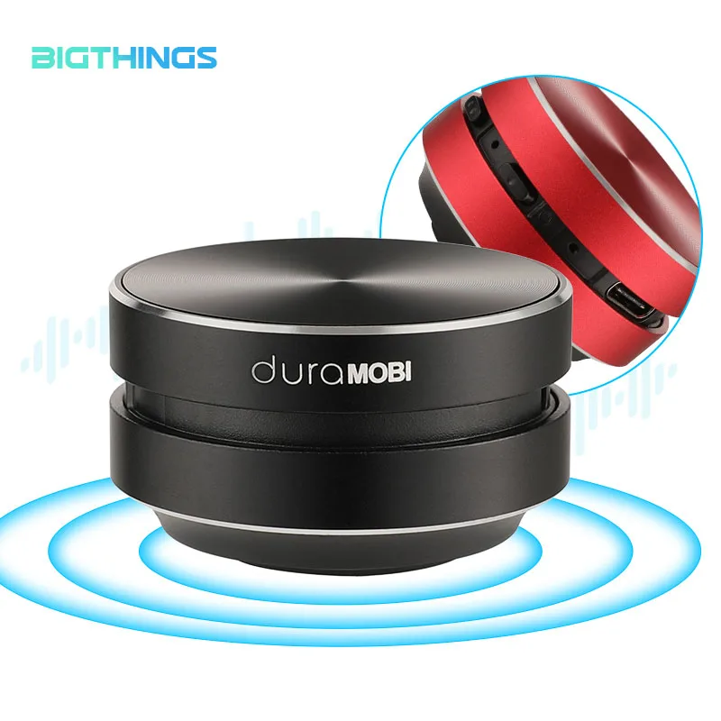 US $24.30 Bone Conduction Bluetooth Speaker Vibration Stereo Audio Digital TWS Wireless Smallest Portable Sound Box DURAMOBIHumbirdSpeaker