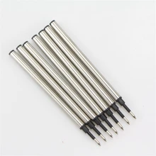 1 шт 0,5 мм шариковая ручка для заправки металлических черных чернил, цветная шариковая ручка с надписью, сменная ручка для офиса, школы, канцелярские принадлежности 03729