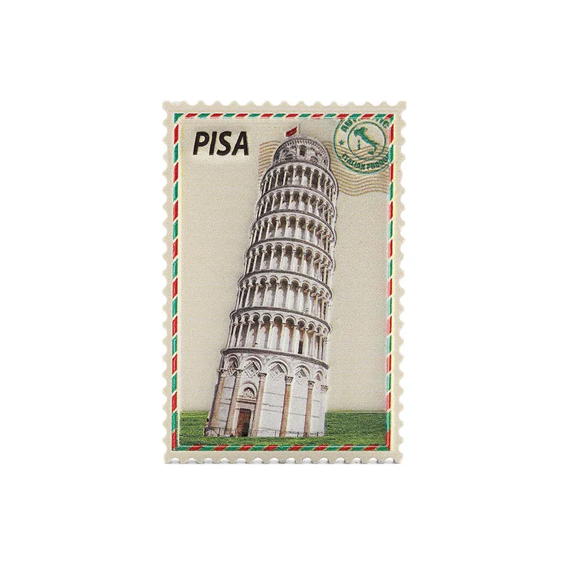 Италия Torre pendente di Pisa магниты на холодильник 3D окрашенные магнитные наклейки на холодильник для украшения дома PISA модель сувенир