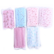 10 шт красочные одноразовые медицинские пыли рот хирургические маски респиратор