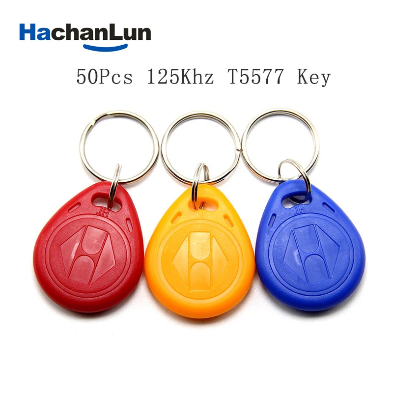 HaChanLun 50 шт. многоцветная карта RFID EM4305 T5577 125 кГц идентификационная бирка