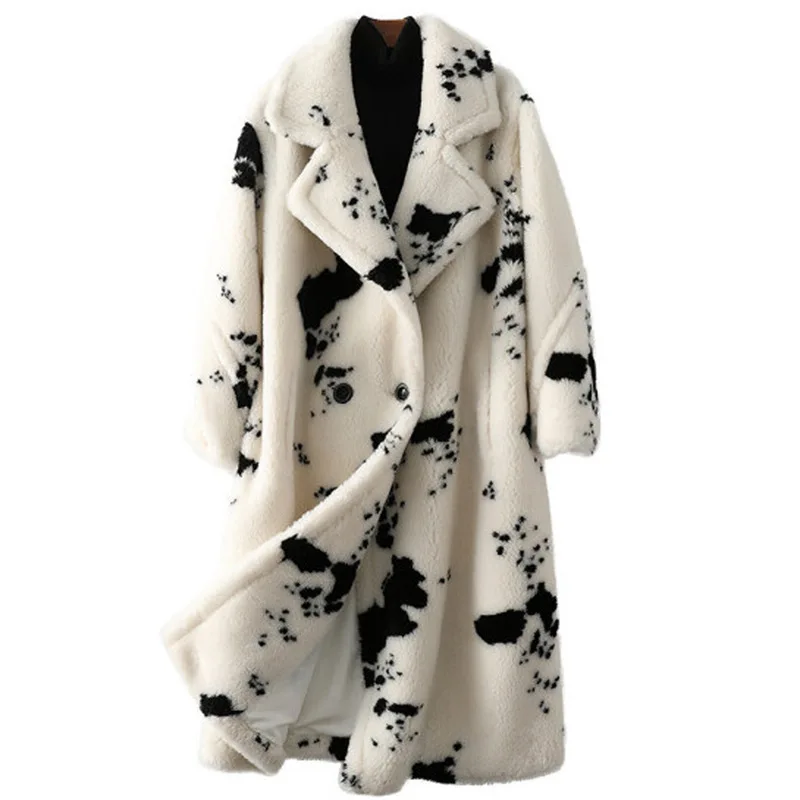 Abrigo De Invierno Para Mujer - Piel Sintética, Cálido Y Elegante, Color Marrón, Talla XXXL