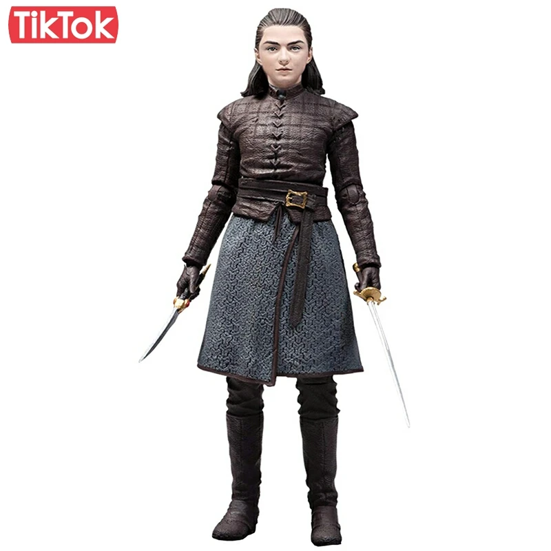 

TV Arya Stark Cartoon Toy Action Figure Model Doll Gift