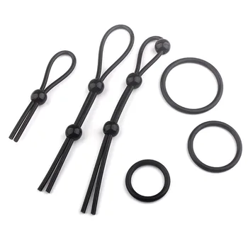 Sex Toys Cock Ring Penis Erection Foreskin Scrotum Rings Male Masturbation Delay Ejaculation Intimate Good Sex Shop 6