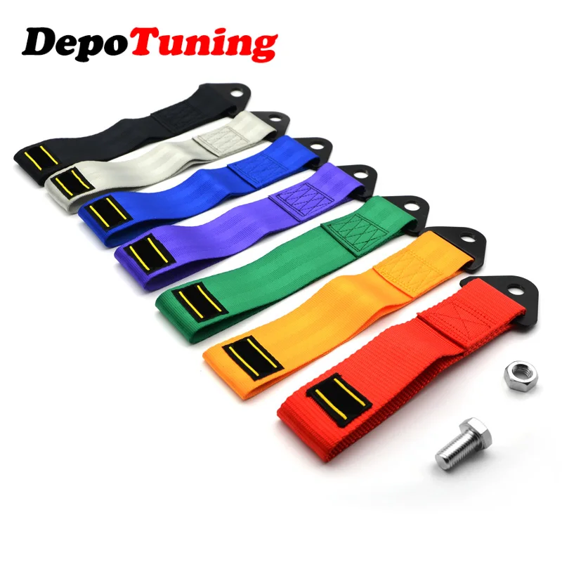 Depotuning 7 Colors Universal Tow Strap High Quality Race Car Tow Strap