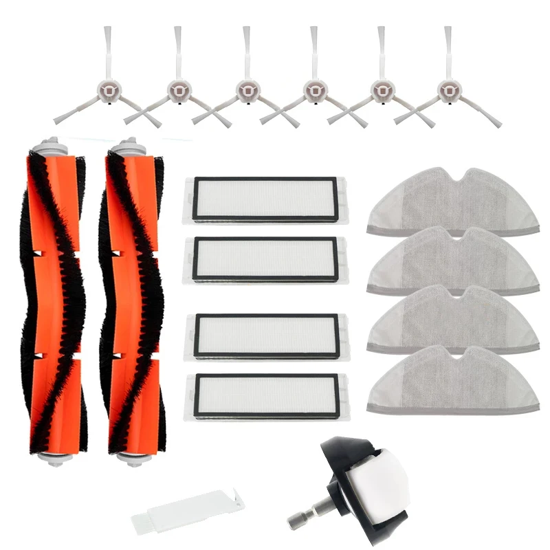 

Mop Cloth Rags Side Central Brushes HEPA Filter for Xiaomi Mijia 1C Brush Robot Vacuum Mop Accessories