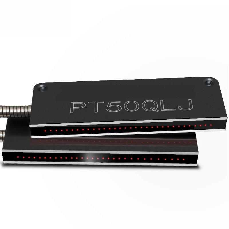 Региональных Прямоугольный светильник занавес сетки Оптическое волокно датчик