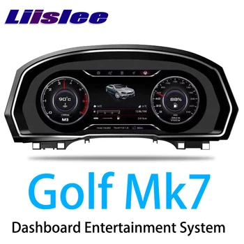 

LiisLee Instrument Panel Replacement LED Dashboard Entertainment Intelligent System for Volkswagen Golf 7 Golf7 Mk7 2012~2020