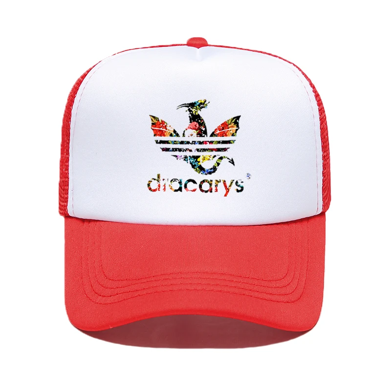 Dracarys правильная игра бейсболка утка язык солнцезащитный цветной Птерозавр элегантный досуг мужской туристический открытый печати фото шляпа