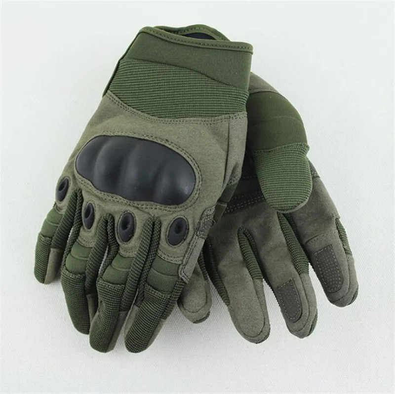 Outdoor microfiber black shell opening Hiking Gloves Military Tactical Combat Gloves Full Finger Breathable Gloves