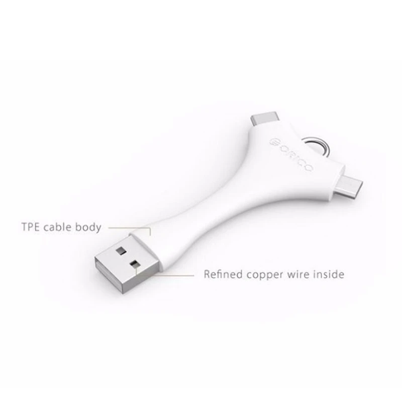 ABKT-2 в 1 Usb двойной порт зарядный кабель type-C 3A Быстрая зарядка линия Портативная зарядка и синхронизация данных мобильный Ph