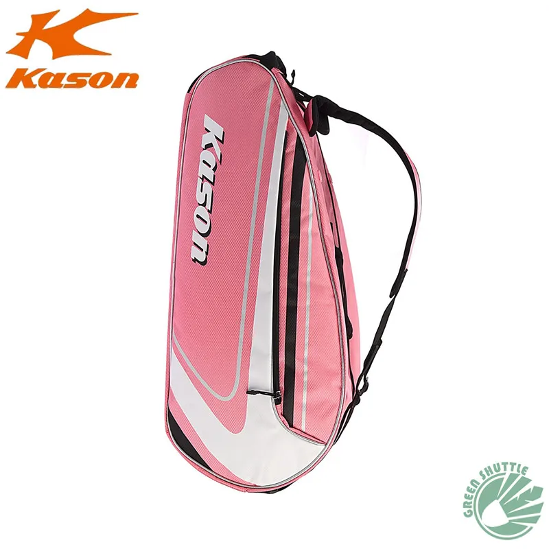 Натуральная сумка для бадминтона Kason FBSN004, вертикальная сумка для тенниса для мужчин и женщин, аксессуары для спорта на открытом воздухе