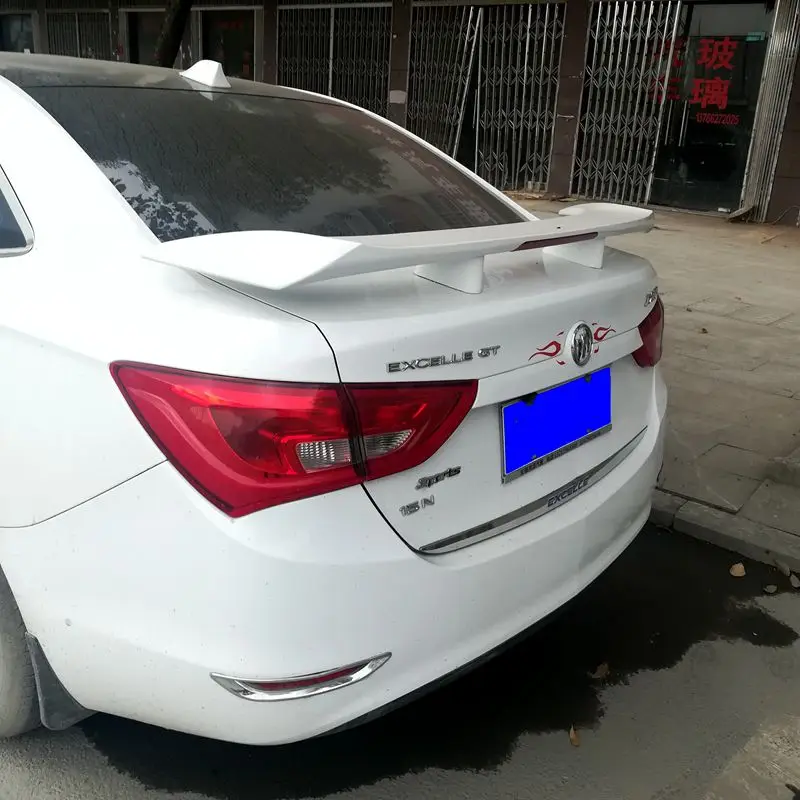 universal spoiler For Buick Excelle GT Spoiler ABS car tail wing decoration rear trunk lip spoiler universal sedan