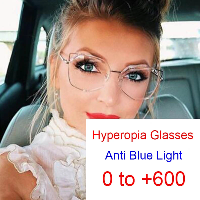 Gafas de lectura graduadas mujer, anteojos transparentes a la moda, con bloqueo de luz azul, Para Ordenador + 175|Gafas de lectura hombres| AliExpress