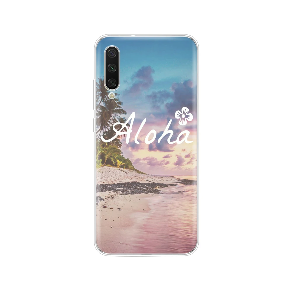 Силиконовый чехол для телефона, чехол для Xiaomi mi A3, чехол с полной защитой, мягкая задняя крышка из ТПУ для Xio mi A3, бампер, прозрачный чехол с рисунком - Цвет: 61870