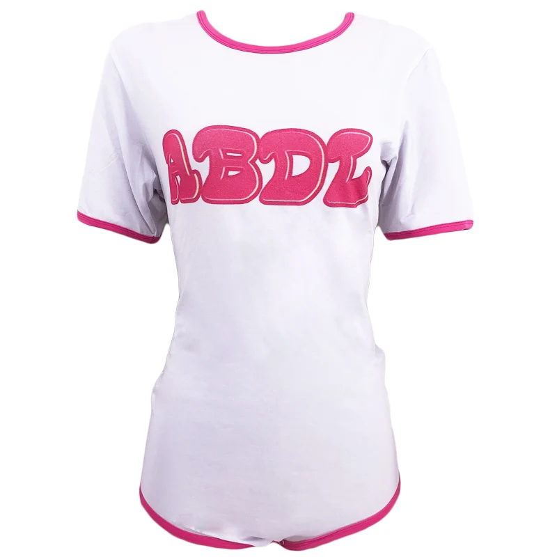 ABDL, Женский хлопковый комбинезон, пижама, промежность, для взрослых, детский комбинезон, маленький космический комбинезон, Ddlg, для маленьких девочек, для взрослых, ползунок комбинезон