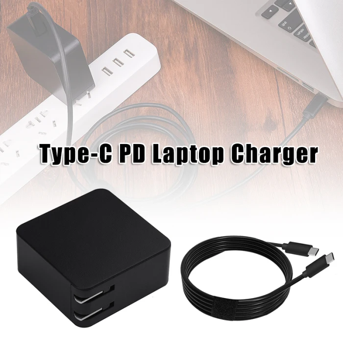 Type-C PD зарядное устройство адаптер 65 Вт Быстрая зарядка Совместимость с MacBook lenovo ThinkPad hp NC99