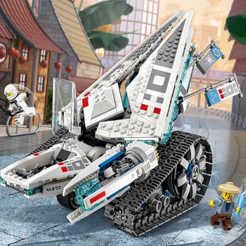 

10726 Ninjagoings Series Ice Tank Battle Machine Mech Walker Compatible lepinglys 70616 Building Block Brick Toys For Children