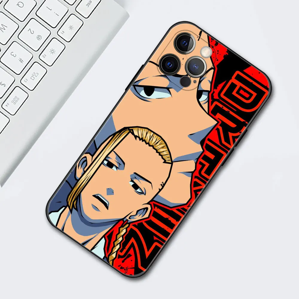 cases for iphone 11 tokyo revengers mikey Phone Case for iPhone 11 12 Mini 13 pro max SE XR X 7 8 XS Max 5S 6 6S Plus Cover Coque cute iphone xr cases