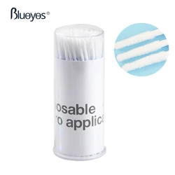 Long Head Cotton Swab Disposable Makeup Eyelashes Brushes Applicator Individual False Lashes Removing Eyelash Extension Tools