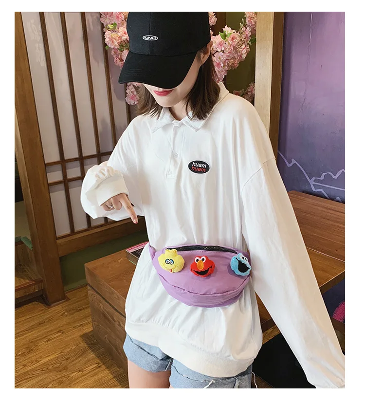Korean-style Autumn And Winter New Style CHILDREN'S Bag Girls Cotton Cloth Shoulder Cross-body Bag Versatile Mini Accessori