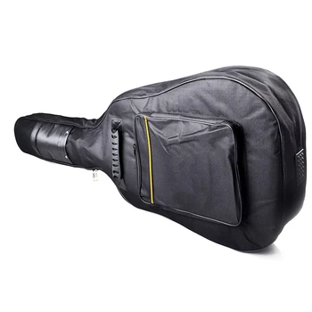 

41 Inch Classic Guitar Bag Heavy Nylon Padded Cotton Acoustic Guitar Bag Black Folk Guitar Package