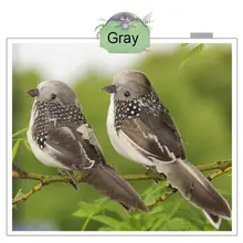 12 шт Имитационные птицы искусственные перья пена голуби Свадьба День святого Валентина