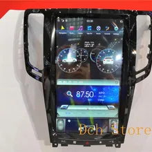 13,6 ''ips вертикальный tesla стиль Android 8,1 автомобильный DVD gps навигация для infiniti G25 G37 2007-2013 6 ядер 1,8 ГГц 4 г ram CARPLAY